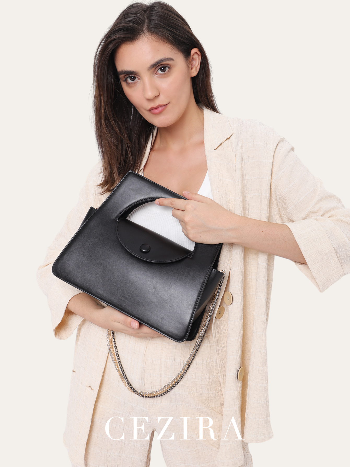 Luxury Bags That Are Vegan - CEZIRA Brand Luxury PU Vegan Leather