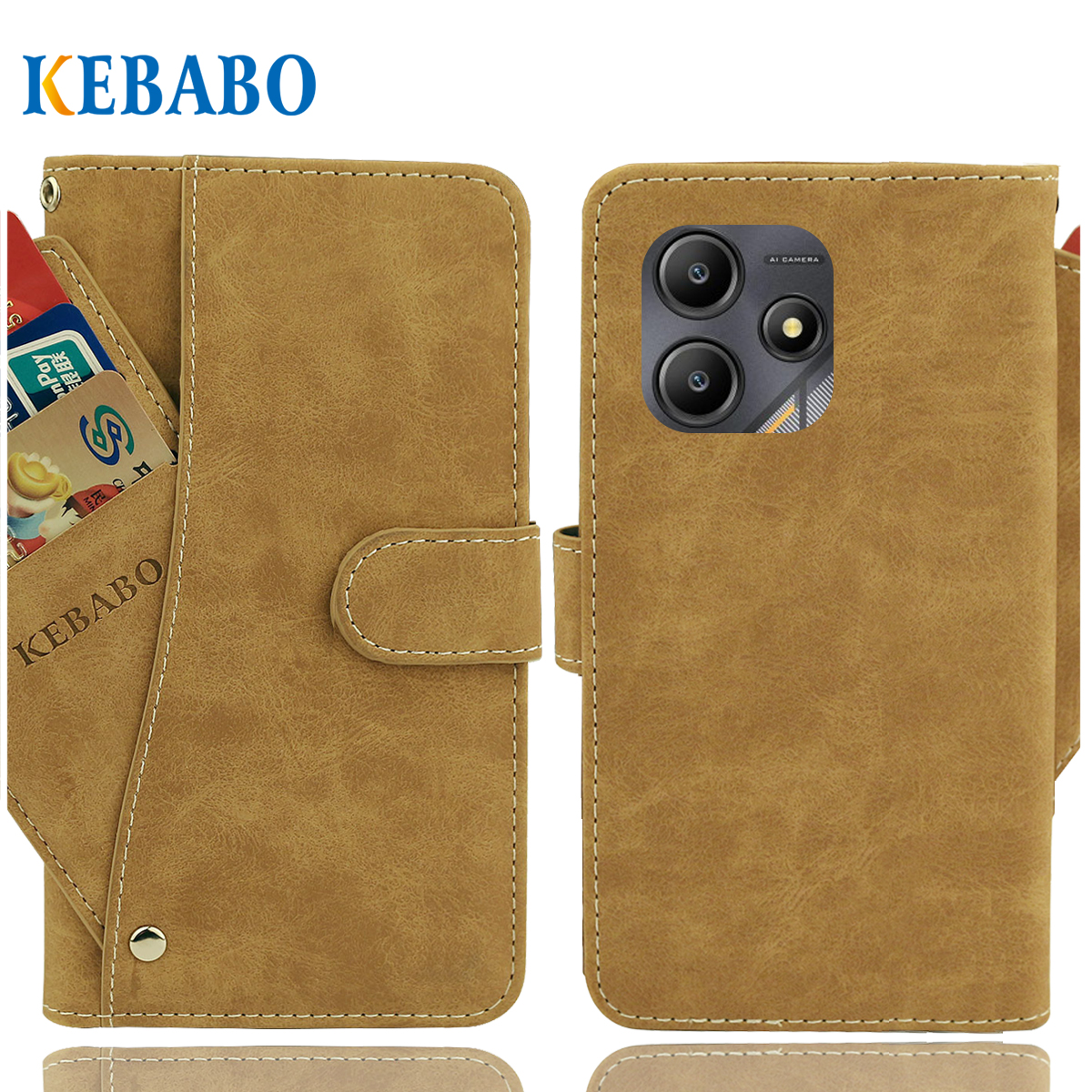 Vintage Leather Wallet Blackvi - Luxury Bags Quotes 评论和价格