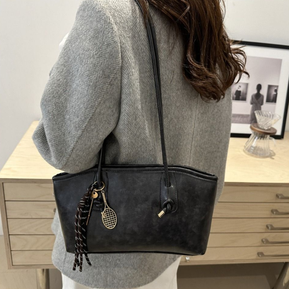 Retro PU Leather Tote Bag Luxu - Luxury Y2K Bags 评论和价格