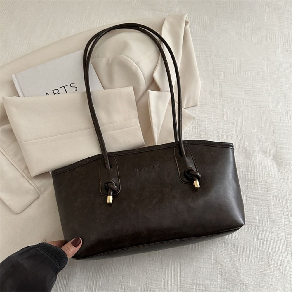 Retro PU Leather Tote Bag Luxu - Luxury Y2K Bags 评论和价格