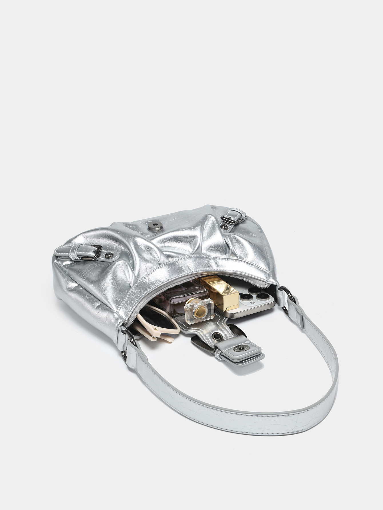Women's Y2K Bag Pleated Hobo R - Luxury Y2K Bags 评论和价格
