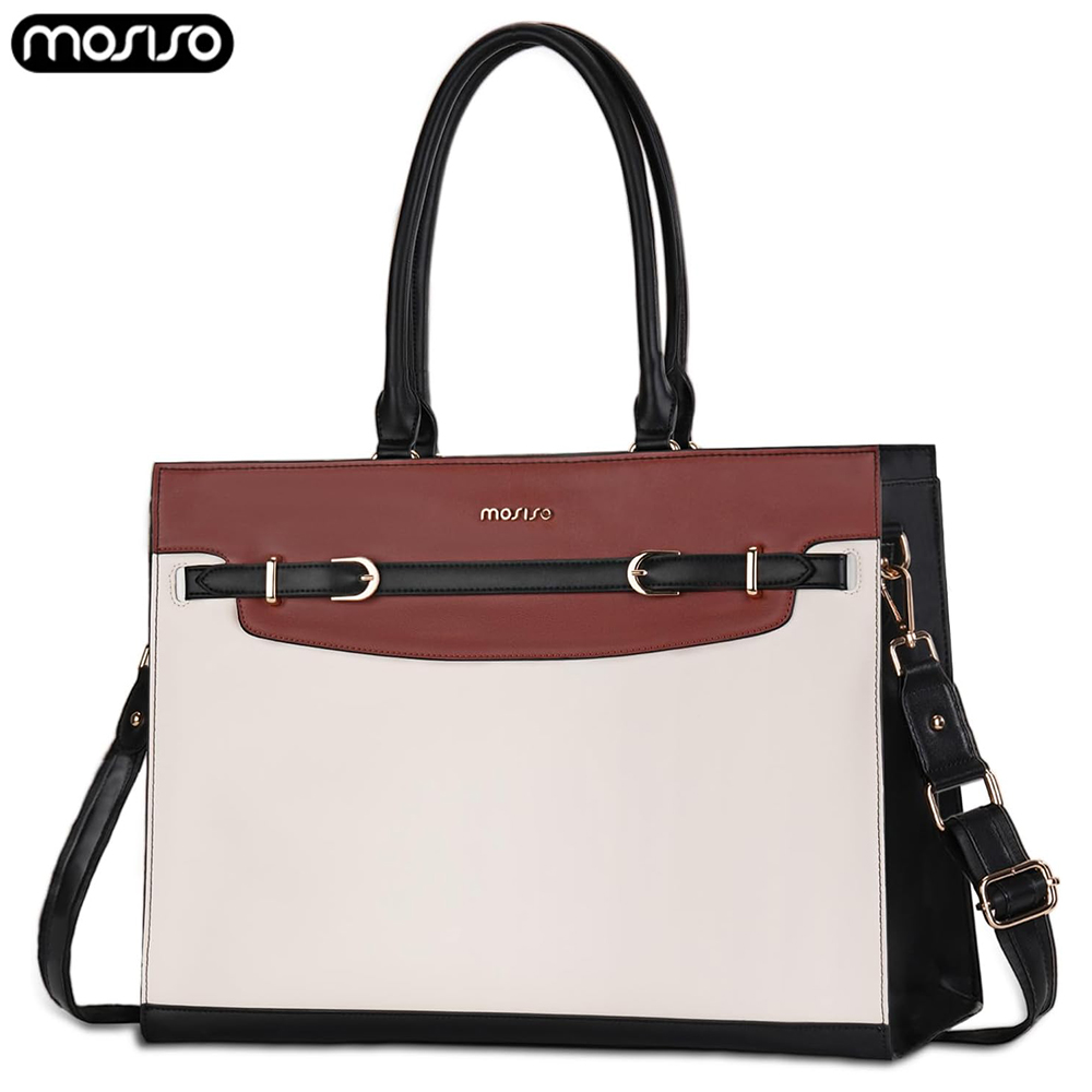 Laptop Bag 15 16 inch PU Leath - Laptop Bag Leather 15 评论和价格