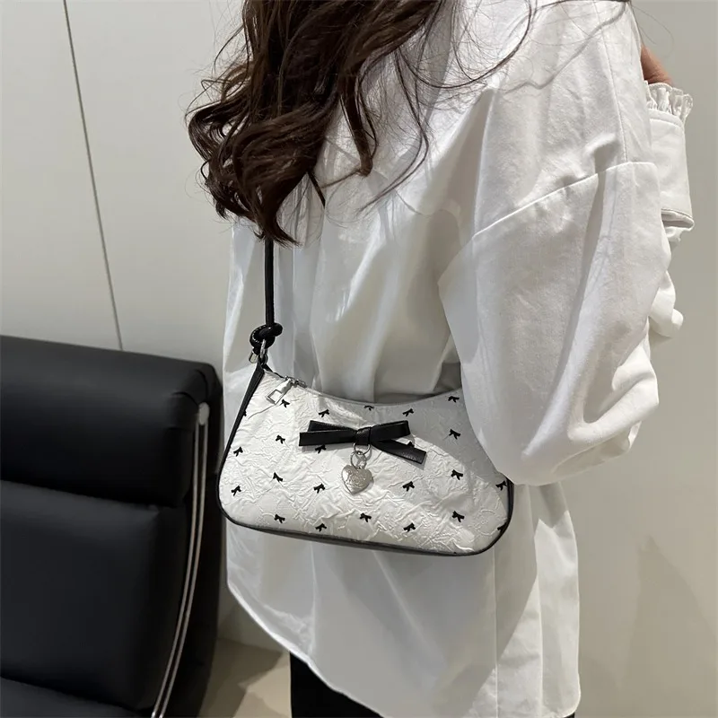 Y2k Pink Bow Armpit Bag for Wo - Luxury Y2K Bags 评论和价格