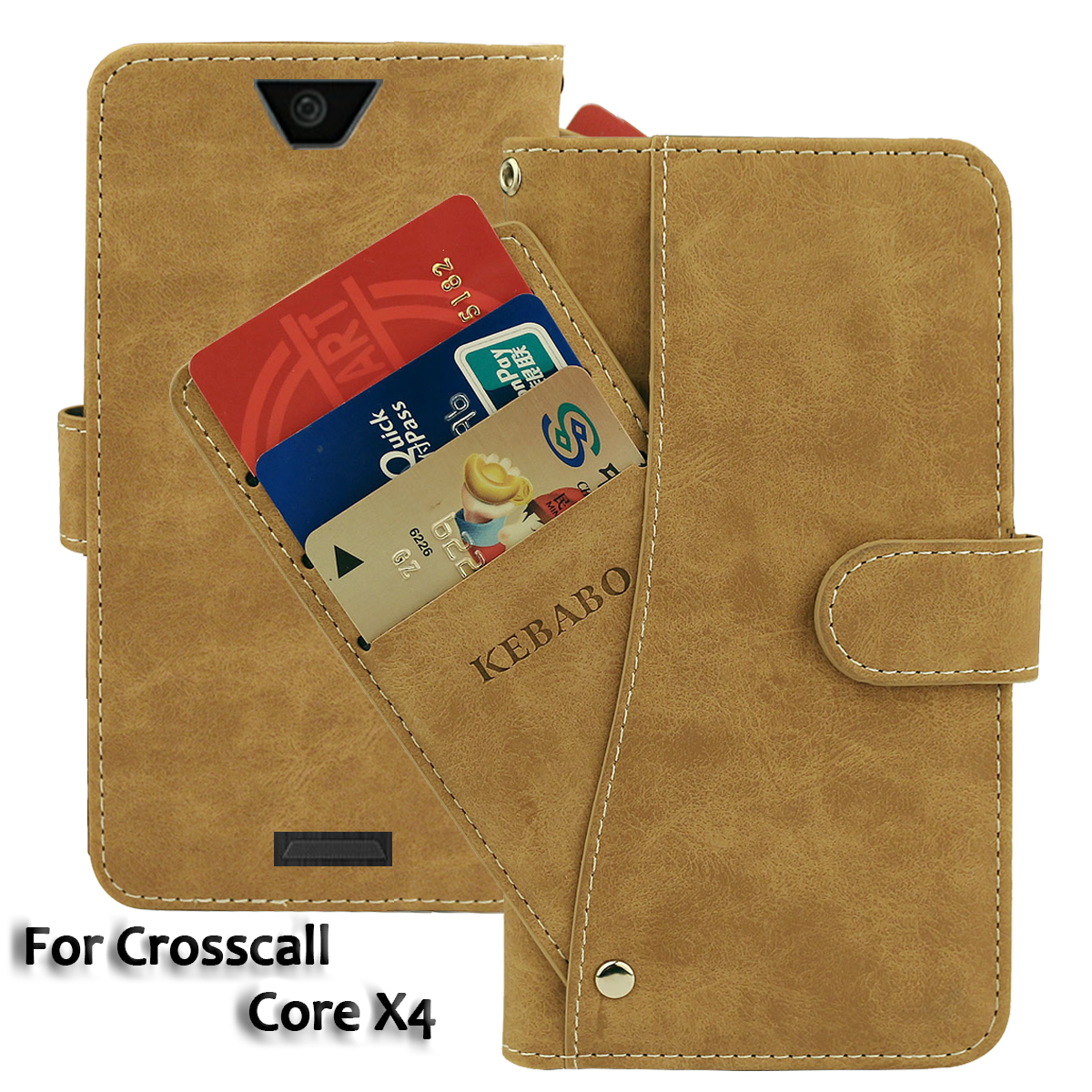 Leather Wallet Crosscall actio - Luxury Bags Quotes 评论和价格