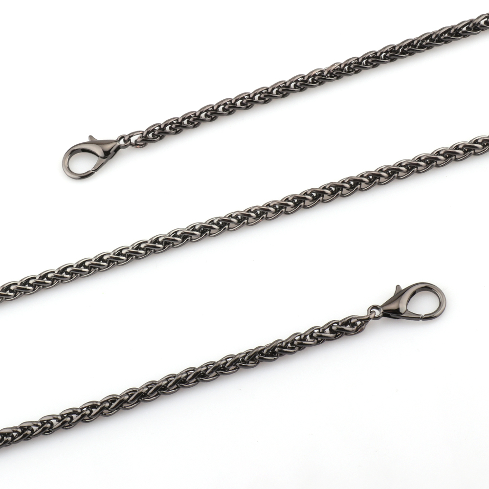 Gold/Silver/Gun black 5mm thin - Luxury Bags With Silver Hardware 评论和价格