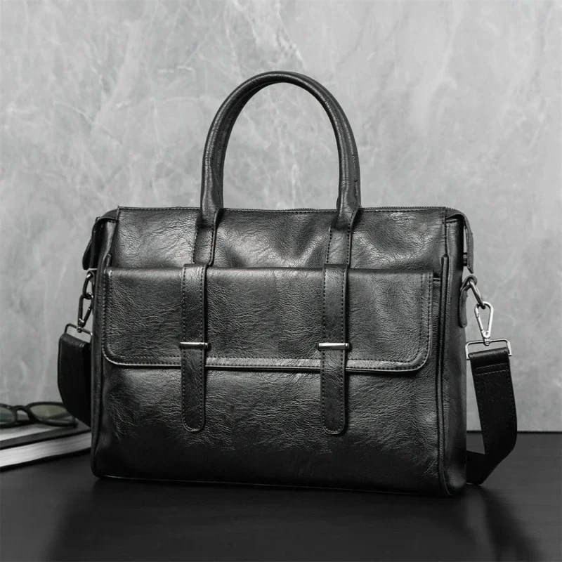 Fashion Business Hand Bag Men  - Luxury Bags Laptop 评论和价格