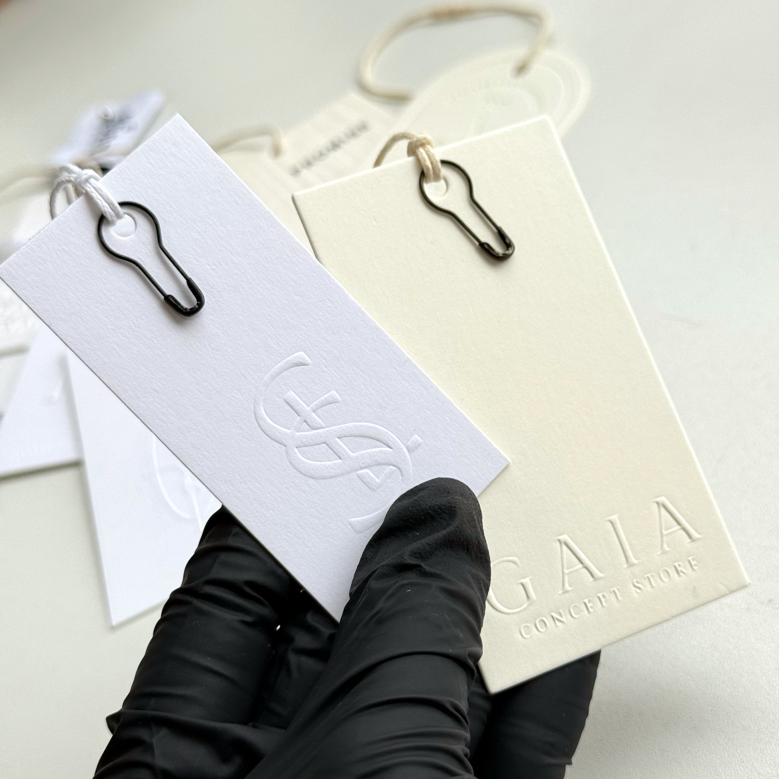 High End Embossed Logo Hang Ta - Luxury Bags Price 评论和价格