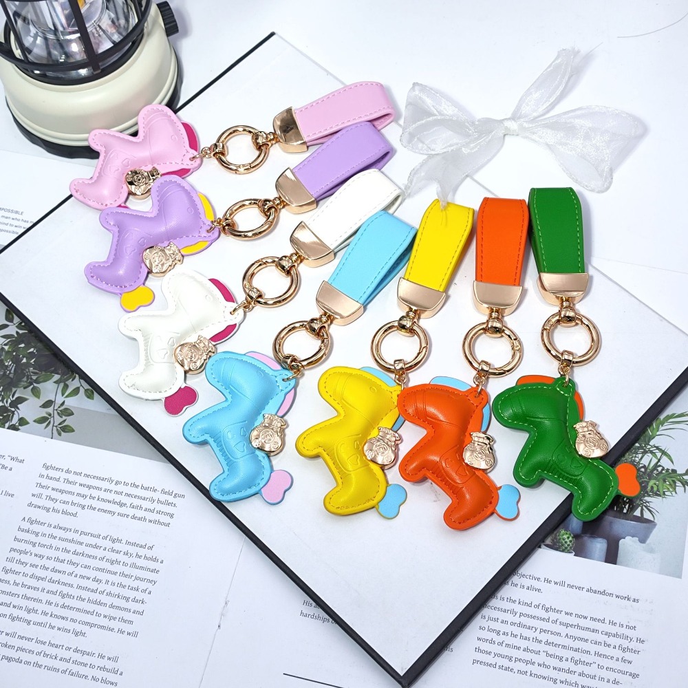 Hand Rope Keychain Luxury Leat - Luxury Bags Yellow 评论和价格