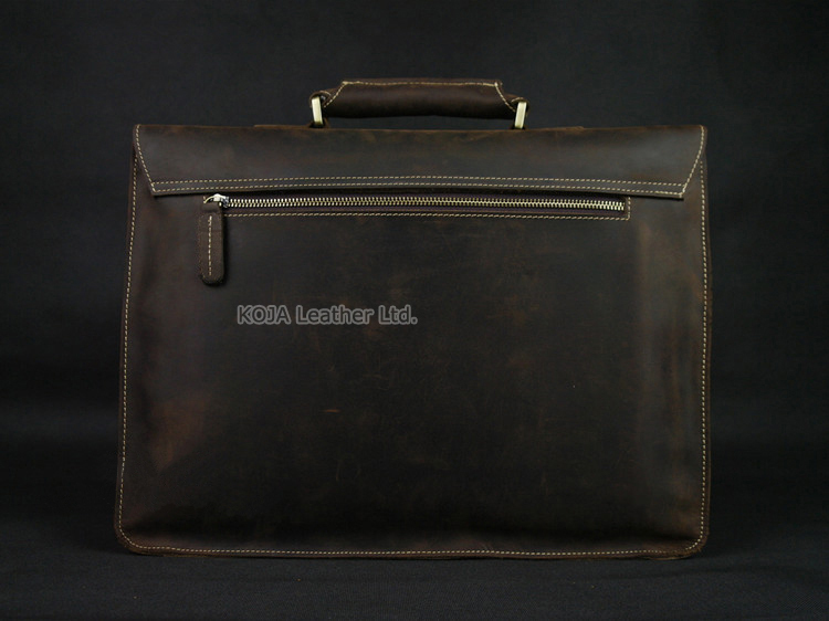 Vintage Crazy Horse Genuine Le - Laptop Bag Leather 15 评论和价格