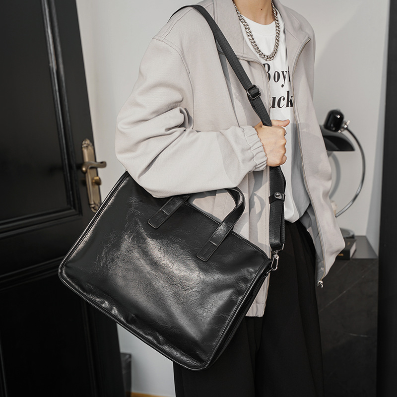 Casual Business Men's Handbag  - Luxury Bags Laptop 评论和价格