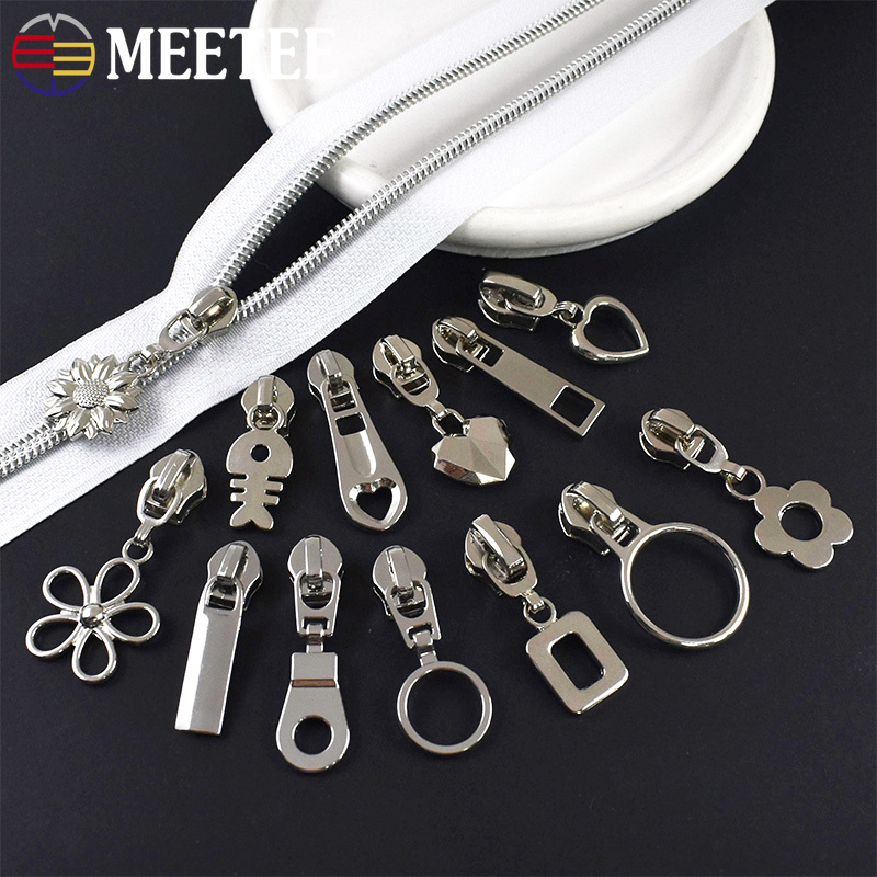 10/20/30Pcs 5# Silver Nylon Zi - Luxury Bags With Silver Hardware 评论和价格