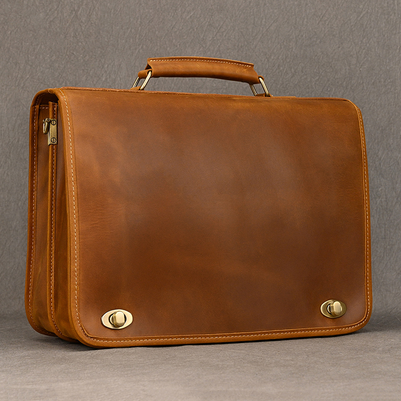 Customize Genuine Leather Lapt - Laptop Bag Leather 15 评论和价格