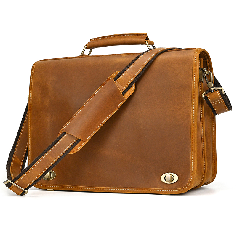 Customize Genuine Leather Lapt - Laptop Bag Leather 15 评论和价格