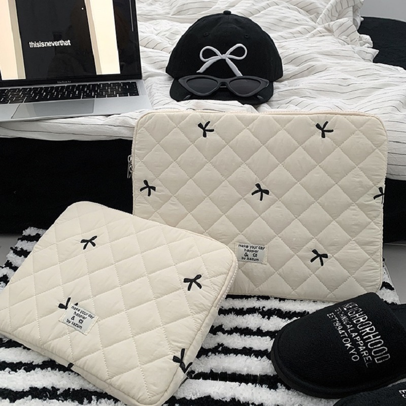 Cute Bow Graphic Laptop Bag Ta - Luxury Bags Laptop 评论和价格