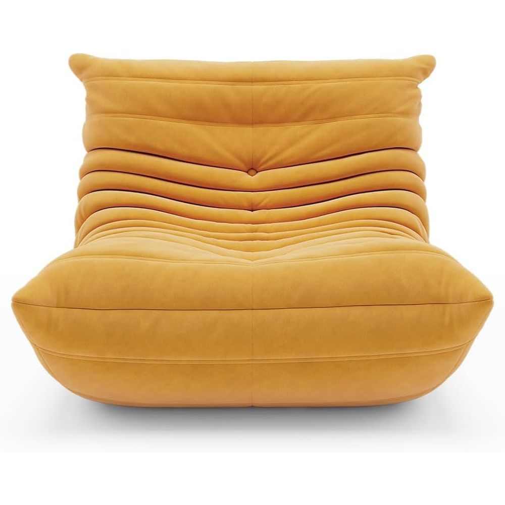 Luxury Bean Bag Chair with Yel - Luxury Bags Yellow 评论和价格