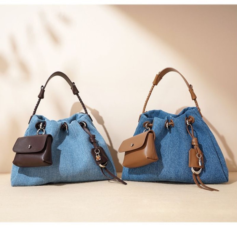 JIAERDI High Street Denim Buck - Luxury Y2K Bags 评论和价格