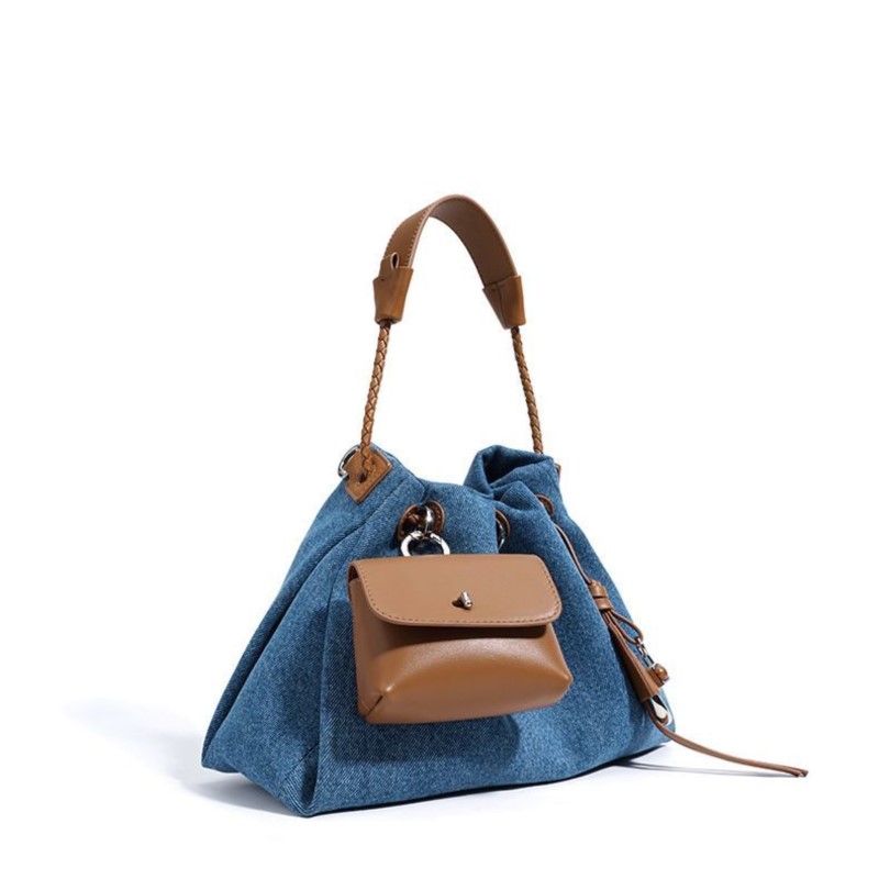 JIAERDI High Street Denim Buck - Luxury Y2K Bags 评论和价格