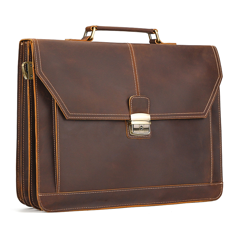 High Quality Laptop Briefcase  - Laptop Bag Leather 15 评论和价格