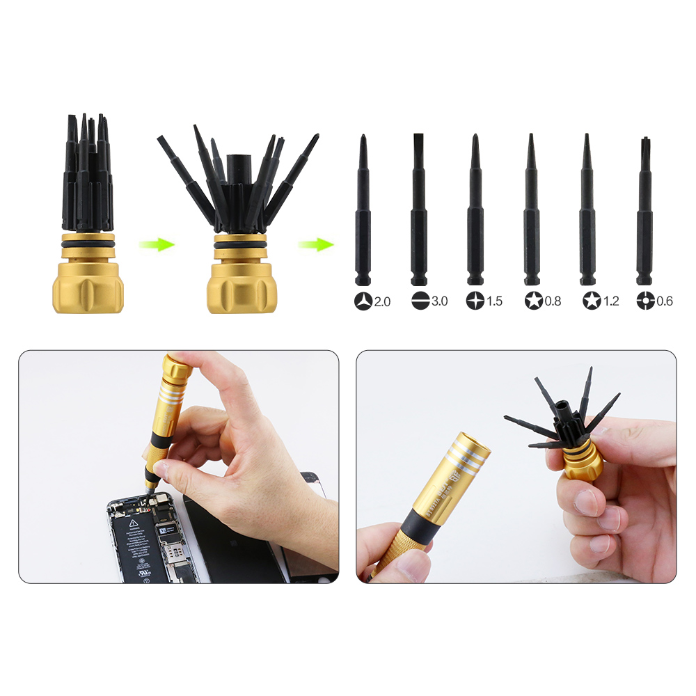6 in 1 Precision Screwdriver B - Luxury Bags Laptop 评论和价格