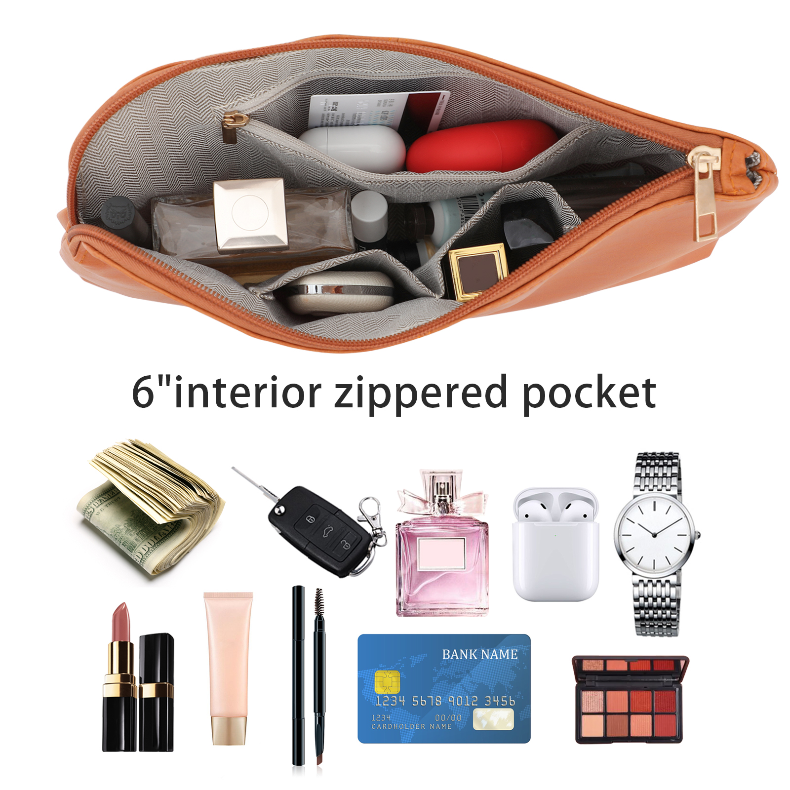 Wristlet Clutch Purses For Wom - Luxury Bags That Are Vegan 评论和价格