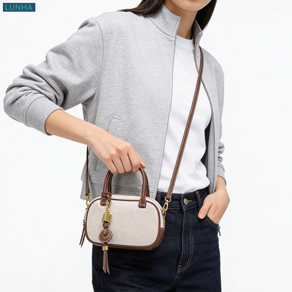 Women Luxury Mini Oval Bowling - Luxury Bags That Are Vegan 评论和价格