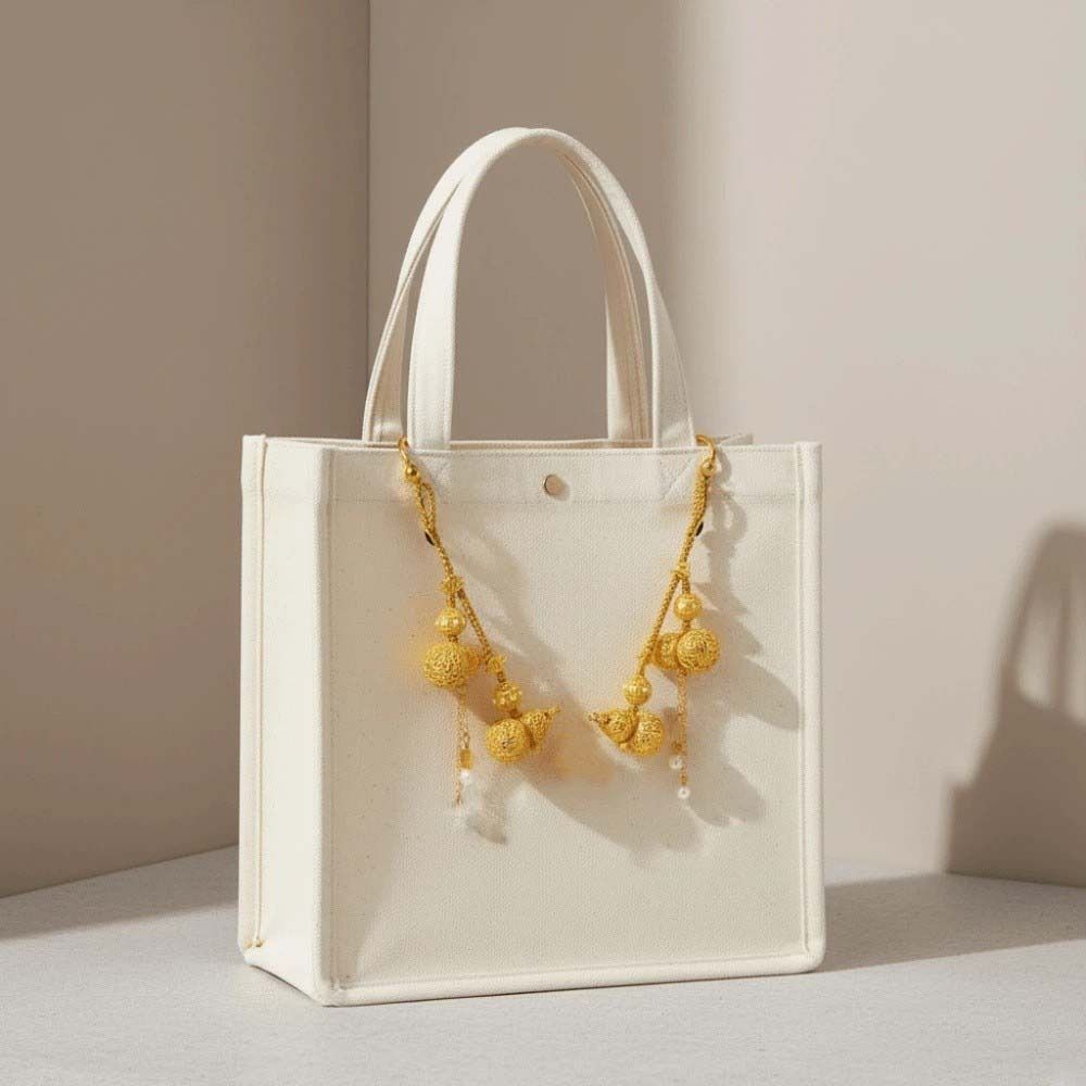 Luxury Hollow Gourd Pendant Hi - Luxury Bags Yellow 评论和价格