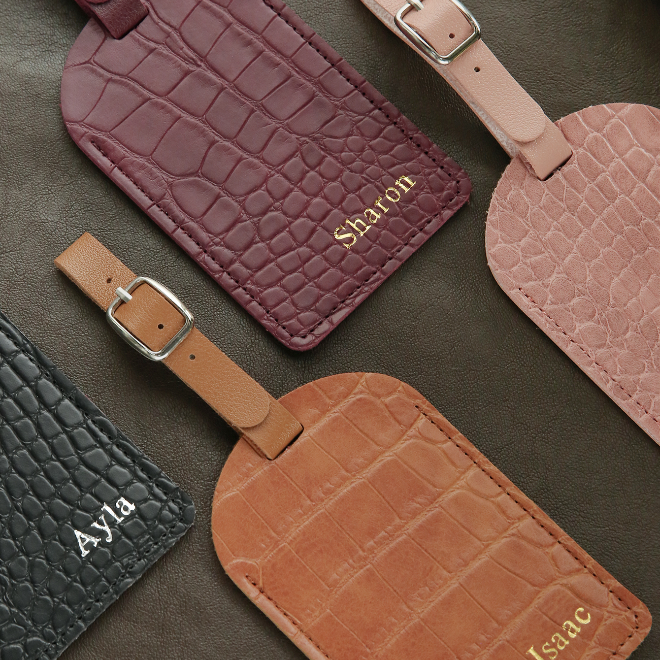 Personalized Leather Luggage T - Luxury Bags That Are Vegan 评论和价格