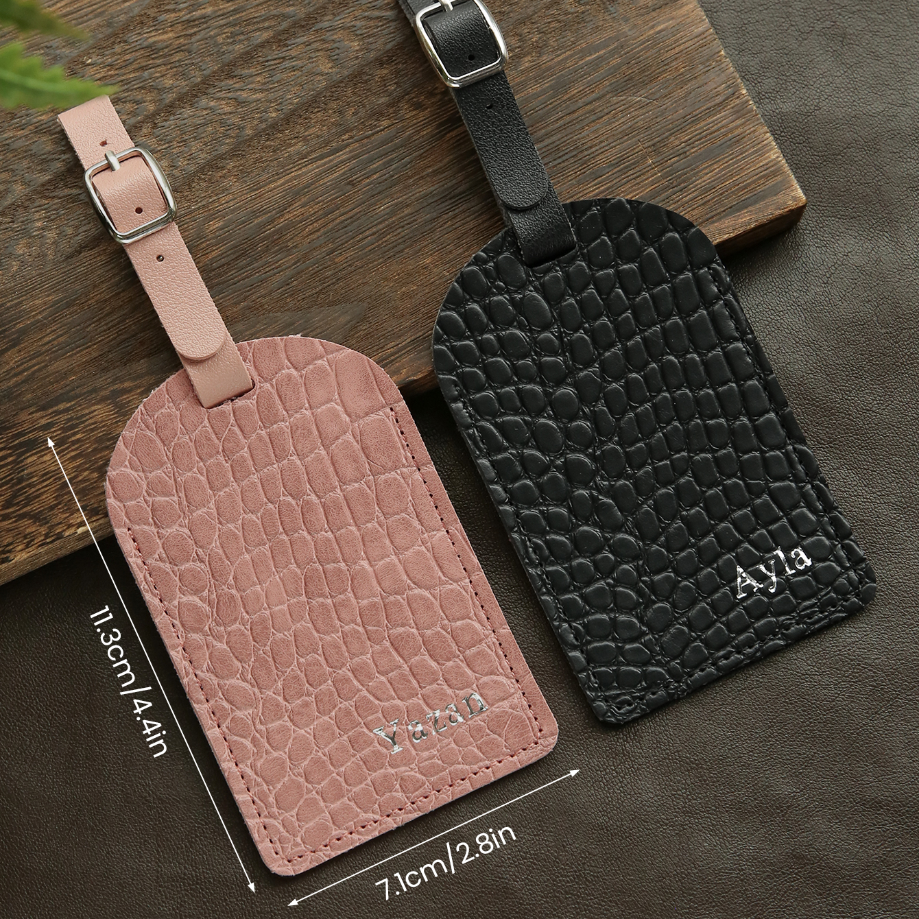 Personalized Leather Luggage T - Luxury Bags That Are Vegan 评论和价格