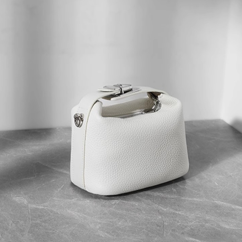Genuine Leather Luxury Designe - Luxury Bags With Silver Hardware 评论和价格