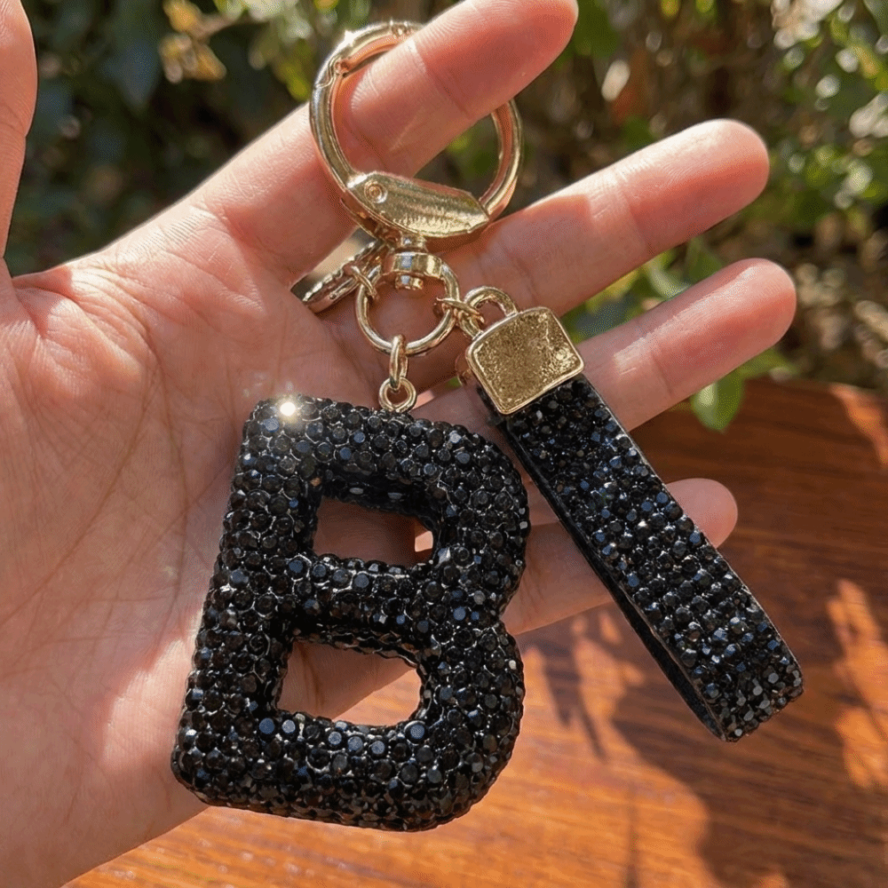 Lucky Charm Letter Key Chain S - Luxury Bags Yellow 评论和价格