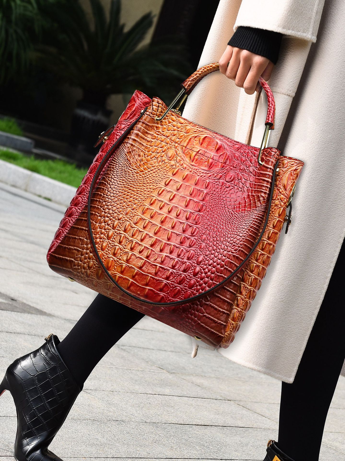 Fashion Crocodile pattern Luxu - Luxury Bags Vip 评论和价格