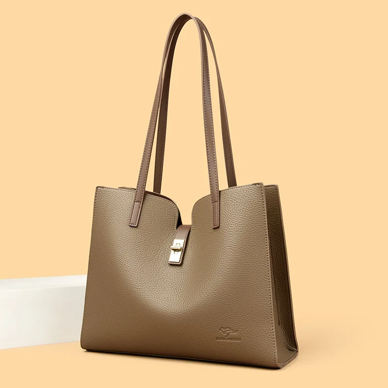 Vintage Large Capacity Tote Ba - Luxury Bags That Are Vegan 评论和价格