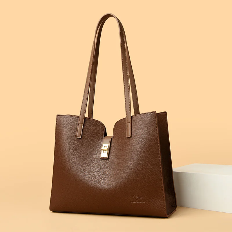 Vintage Large Capacity Tote Ba - Luxury Bags That Are Vegan 评论和价格