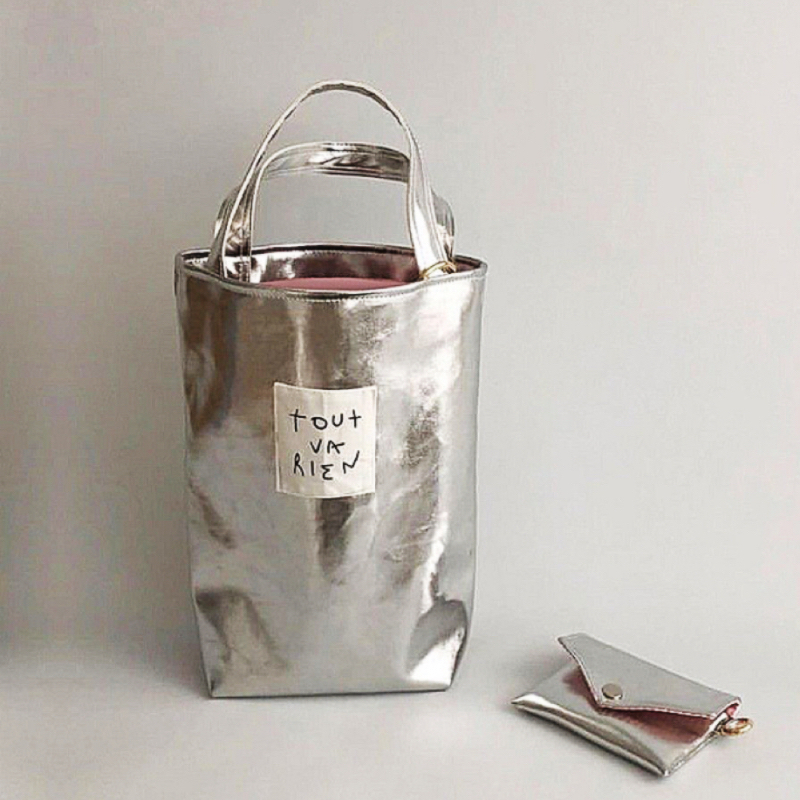 Y2K Vintage Korean Silver Shou - Luxury Y2K Bags 评论和价格