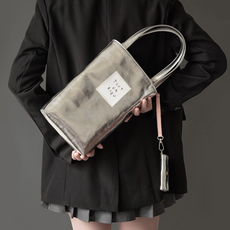 Y2K Vintage Korean Silver Shou - Luxury Y2K Bags 评论和价格