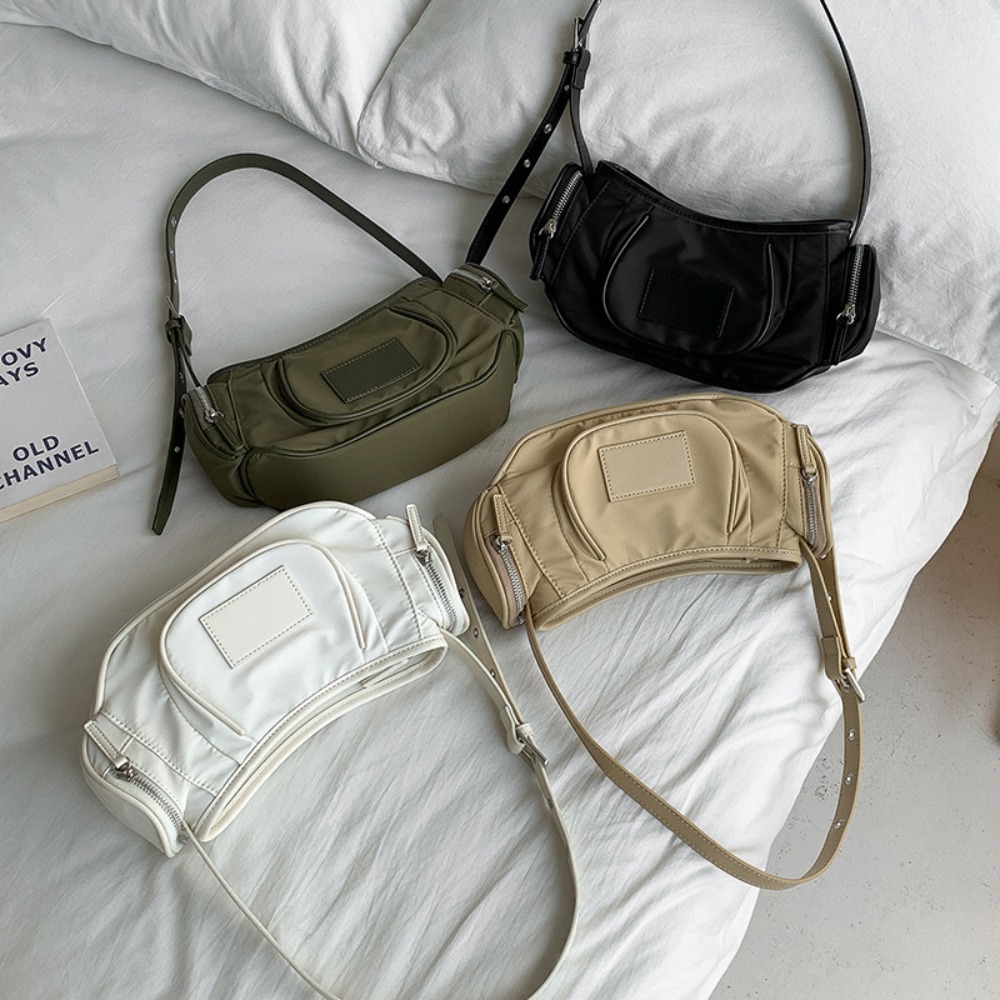 Vegan Nylon Underarm Bags Wome - Luxury Bags That Are Vegan 评论和价格