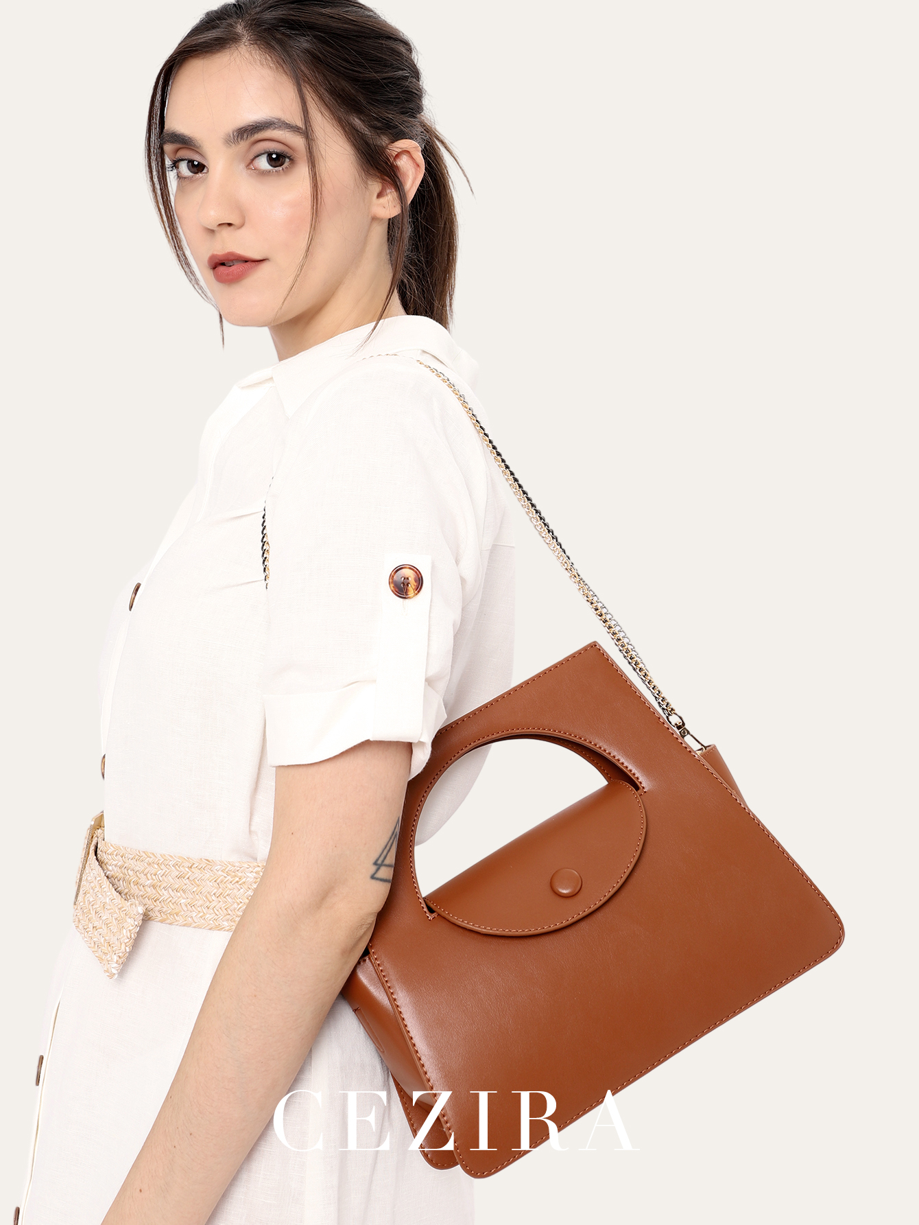 CEZIRA Brand Luxury PU Vegan L - Luxury Bags That Are Vegan 评论和价格
