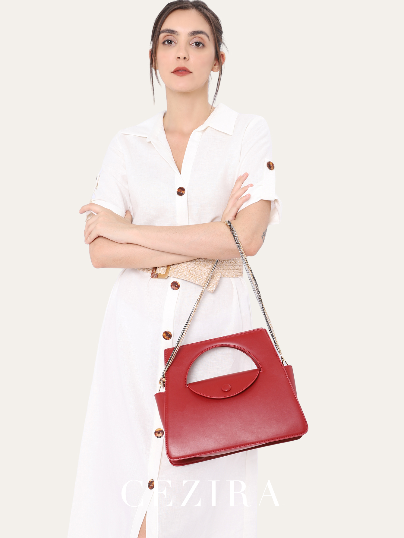 CEZIRA Brand Luxury PU Vegan L - Luxury Bags That Are Vegan 评论和价格