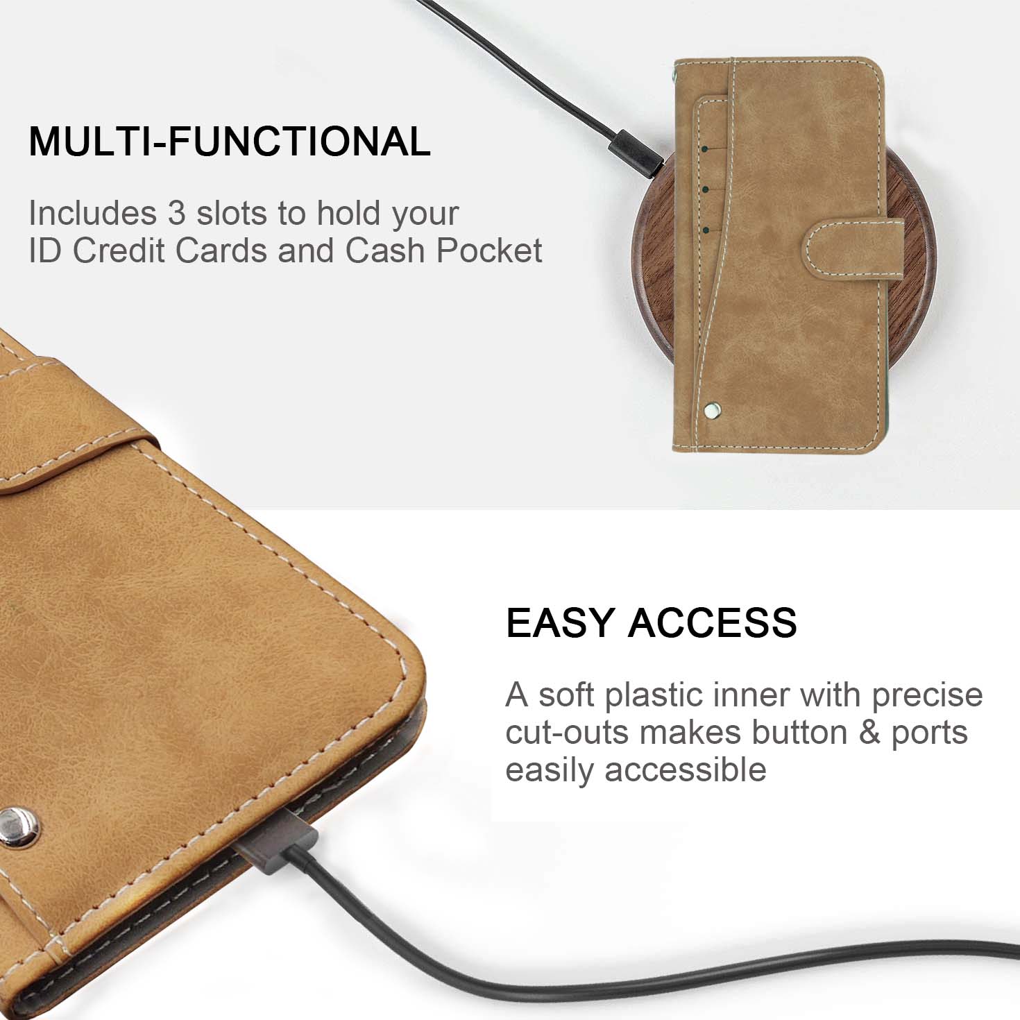 Vintage Leather Wallet HOTWAV  - Luxury Bags Quotes 评论和价格
