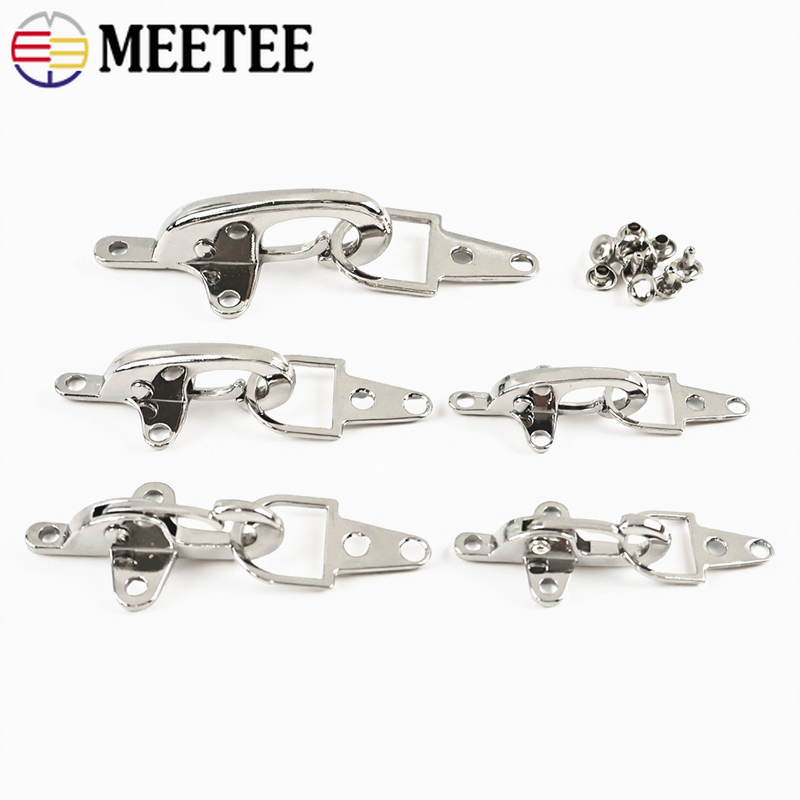 1-5Pcs 4/5cm Silver Metal Buck - Luxury Bags With Silver Hardware 评论和价格